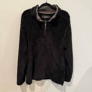 Trinity Black Fleece Cozy Sherpa Pullover Sweater Men’s Size XL Warm Outdoor
